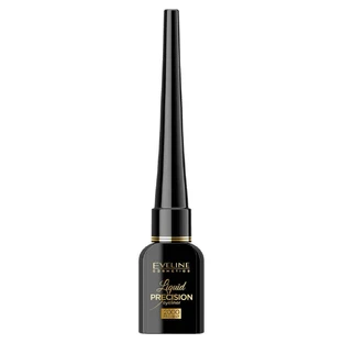 Eveline Cosmetics Liquid Precision Liner 2000 Percent Matte Black Liquid Eyeliner, 4 мл
