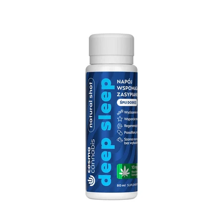 Cosma Cannabis Deep Sleep, шот, 12 x 80 мл: ціни та характеристики