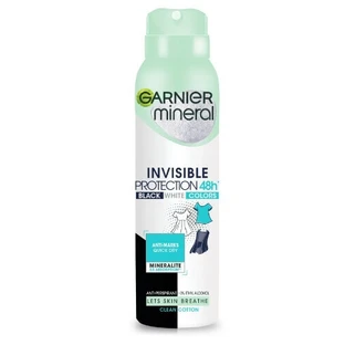 Антиперспірант Garnier Invisible Protection Clean Cotton, 150 мл