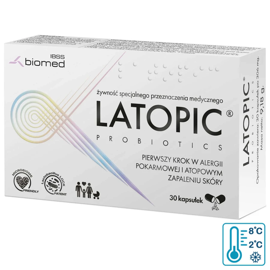 Latopic Probiotice, 30 капсул: цены и характеристики