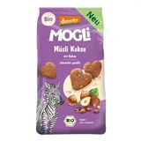 Органическое печенье с мюсли, какао и лесными орехами, 125 г, Mogli