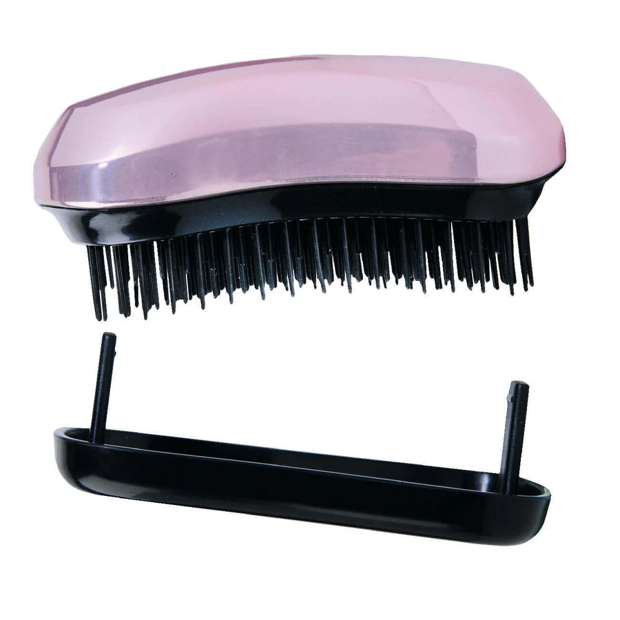Компактна гребінець Inter Vion Brush & Go з насадкою Metallic Pink: ціни та характеристики