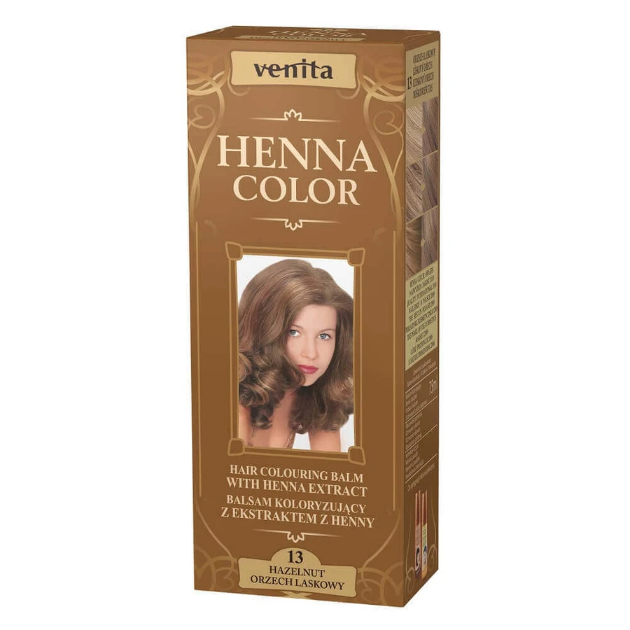 Venita Henna Color Herbal Colour Balm з екстрактом хни 13 фундука, 75 мл: ціни та характеристики