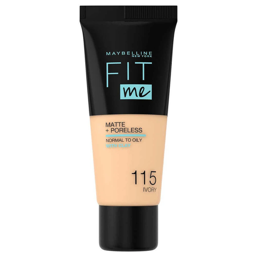 Тональний крем Maybelline Fit Me Mattifying Face Foundation 115 Ivory, 30 мл: ціни та характеристики