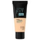 Тональний крем Maybelline Fit Me Mattifying Face Foundation 115 Ivory, 30 мл