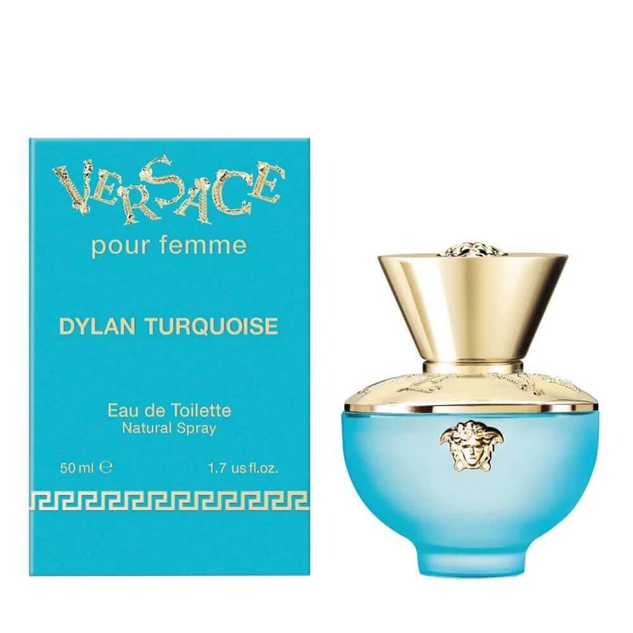 Туалетна вода Versace Dylan Turquoise Pour Femme, 50 мл: ціни та характеристики