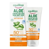 Солнцезащитный крем Equilibra Aloe Anti-Wrinkle SPF 50+ UVA/UVB, 75 мл