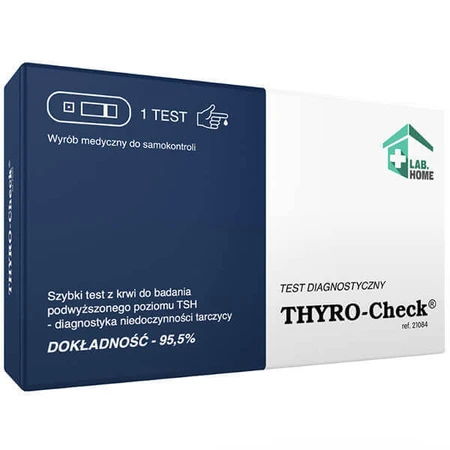 Тест LabHome Thyro-Check для визначення рівня гормону ТТГ, діагностика гіпотиреозу, 1 шт.: ціни та характеристики