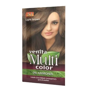 Шампунь Venita MultiColor Color Shampoo 5.3 Light Brown, 40г