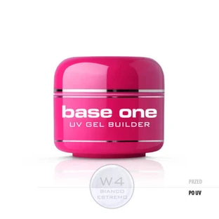 Silcare Base One UV Gel Builder Blanco Estremo, 5 г