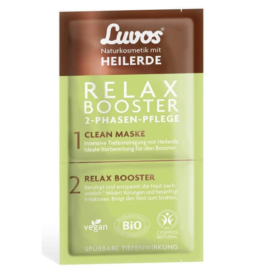 Luvos, Relax Booster, Mask, 2x 7,5 мл: ціни та характеристики