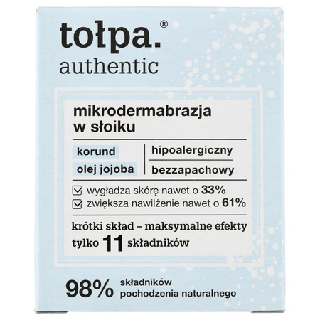 Tolpa Authentic, микродермабразия в баночке, 65 г: цены и характеристики