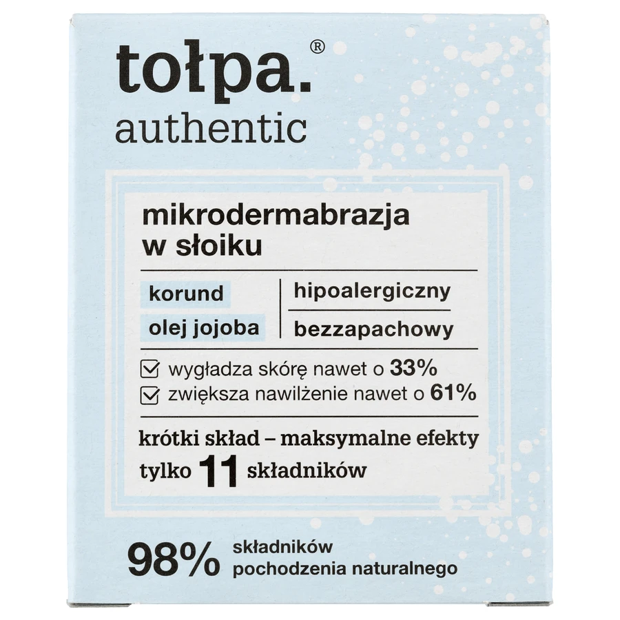 Tolpa Authentic, микродермабразия в баночке, 65 г: цены и характеристики