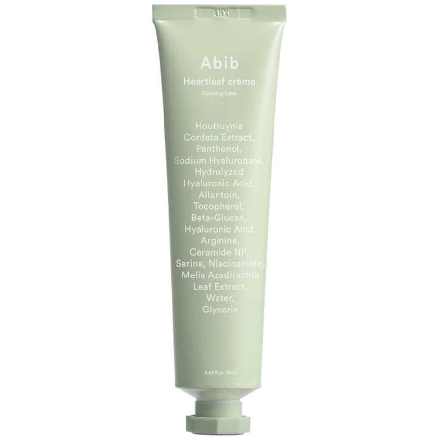 Заспокійливий крем для обличчя Abib Heartleaf Creme Calming Tube, 75 мл: ціни та характеристики