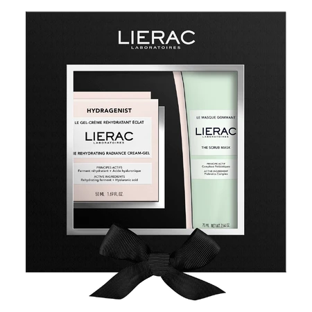 Набір Lierac Hydragenist, зволожуючий крем-гель, 50 мл + маска-пілінг, 75 мл: ціни та характеристики