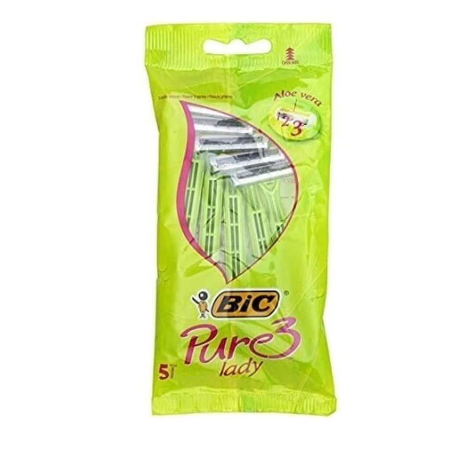 Bic, бритва Pure 3 Lady, 5 штук: цены и характеристики