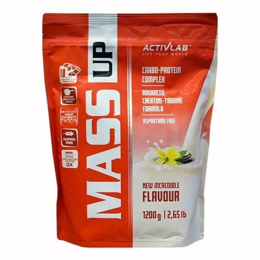 ActivLab Mass Up ванильный 1200 г: цены и характеристики