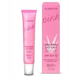 Aloesove Pink восстанавливающий и защитный бальзам для губ SPF 30, 15 мл