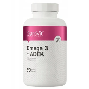 OstroVit Omega 3 + ADEK, 90 капсул