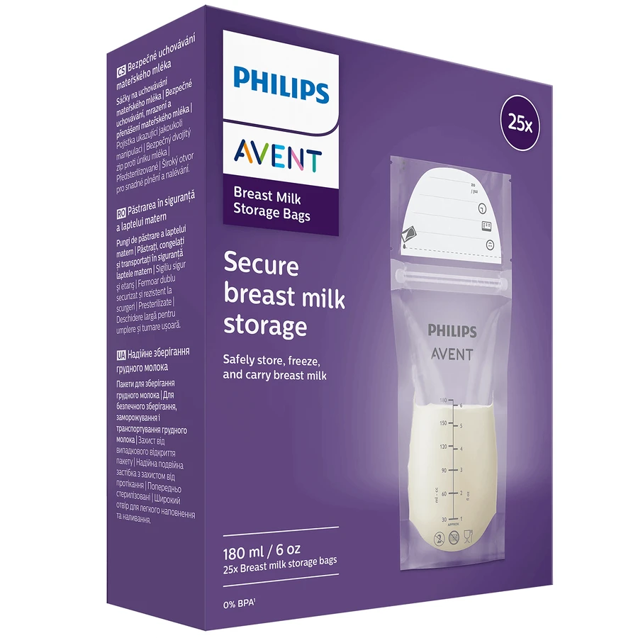 Avent, штифти для зберігання ноутбуків для матерів, SCF603/25, 25 одиниць: ціни та характеристики