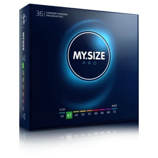My Size PRO, Презервативи 47 мм, 36 шт
