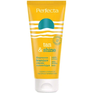 Молочко для тіла Perfecta Tan & Shine Express Bronzing Illuminating Body Milk, 200 мл