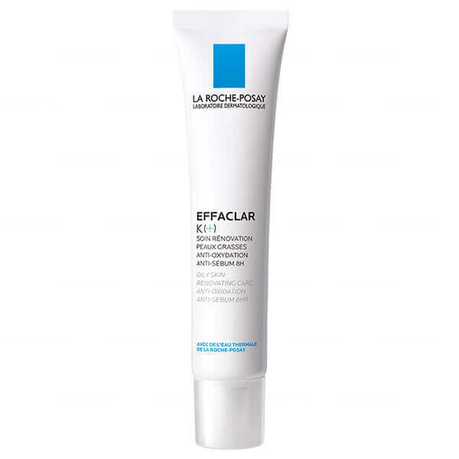 La Roche Posay, Effaclar K+, Відновлюючий крем для жирної шкіри, 40 мл: ціни та характеристики