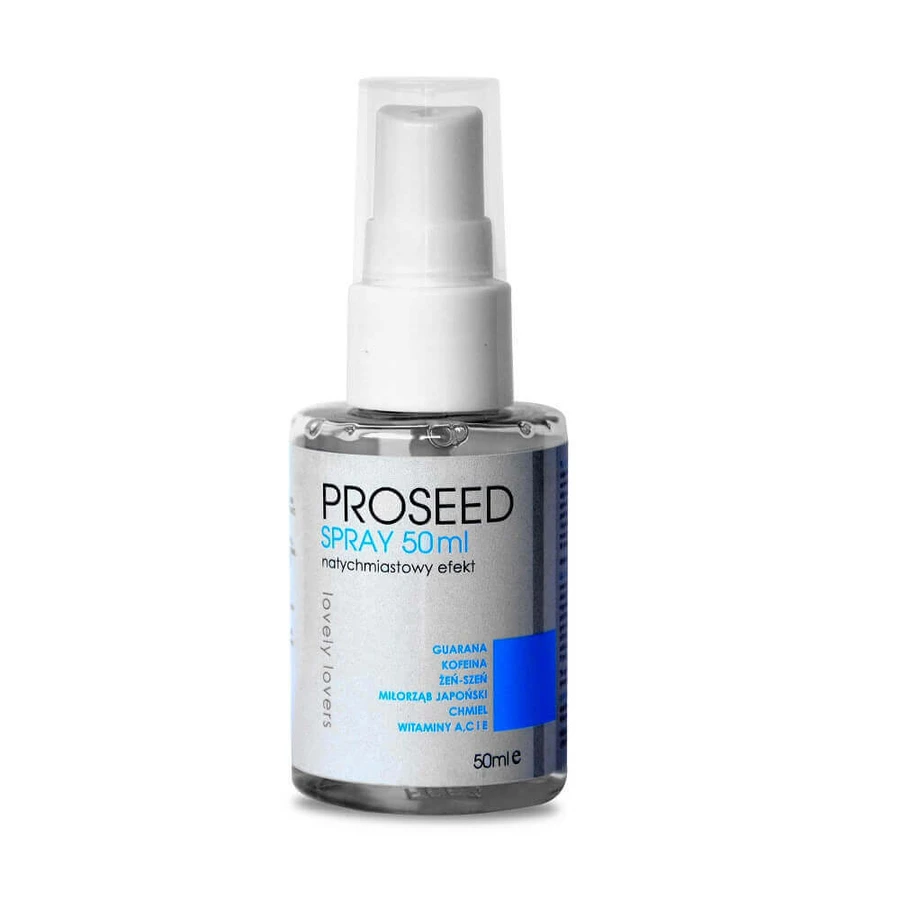 Proseed Spray Immediate Effect Интимный спрей для повышения потенции для мужчин, 50 мл: цены и характеристики