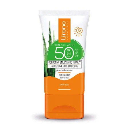 Lirene, Защитная эмульсия для лица SPF 50, 50 мл: цены и характеристики