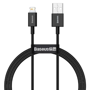 Baseus Superior USB - Кабель Lightning 2.4 A 1 м чорний (CALYS-A01)