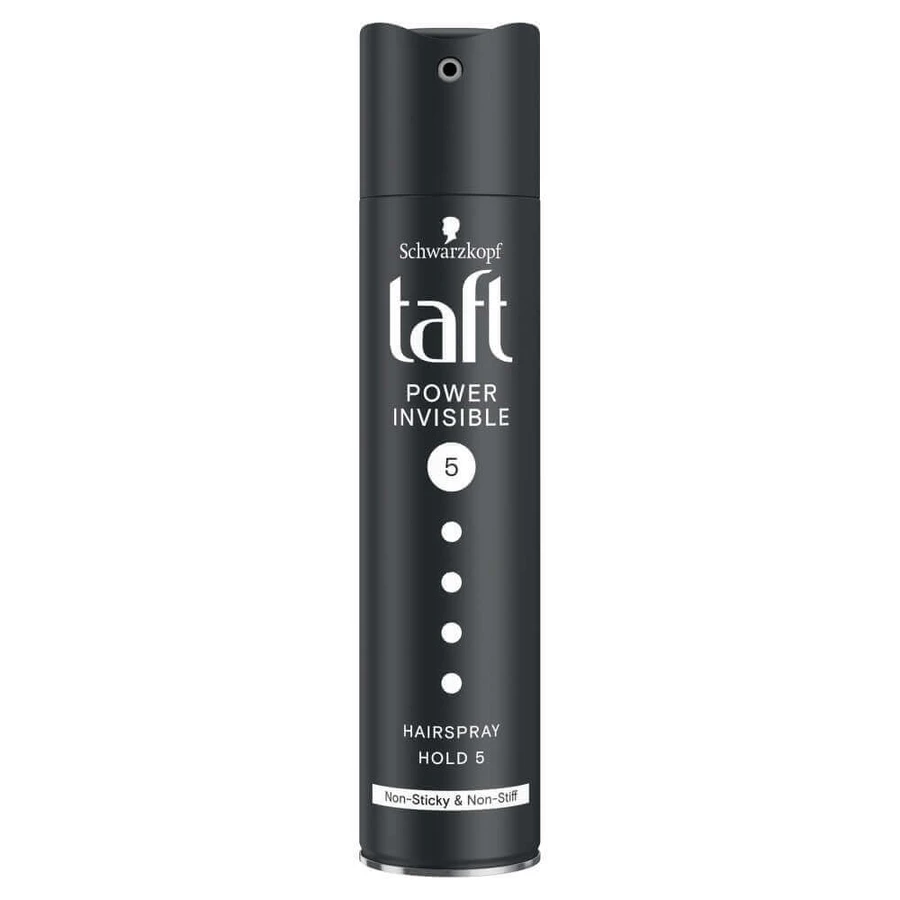Taft Power Invisible Hairspray 5, 250 мл: ціни та характеристики