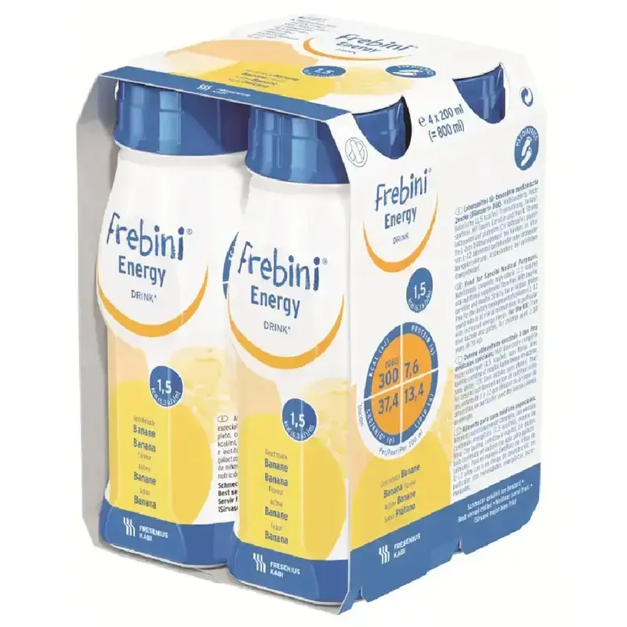 Енергетичний напій Frebini Energy з банановим смаком, 200 мл, Fresenius Kabi: ціни та характеристики