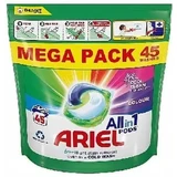 Ariel All in 1 Pods Кольорові капсули для прання, 45 шт