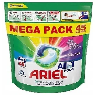 Ariel All in 1 Pods Кольорові капсули для прання, 45 шт