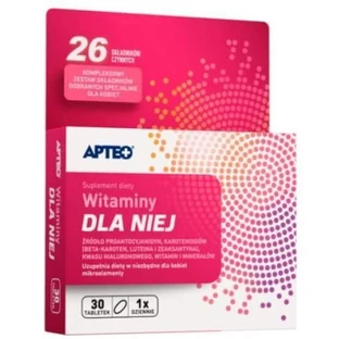 Витамины Apteo для нее, 30 таблеток