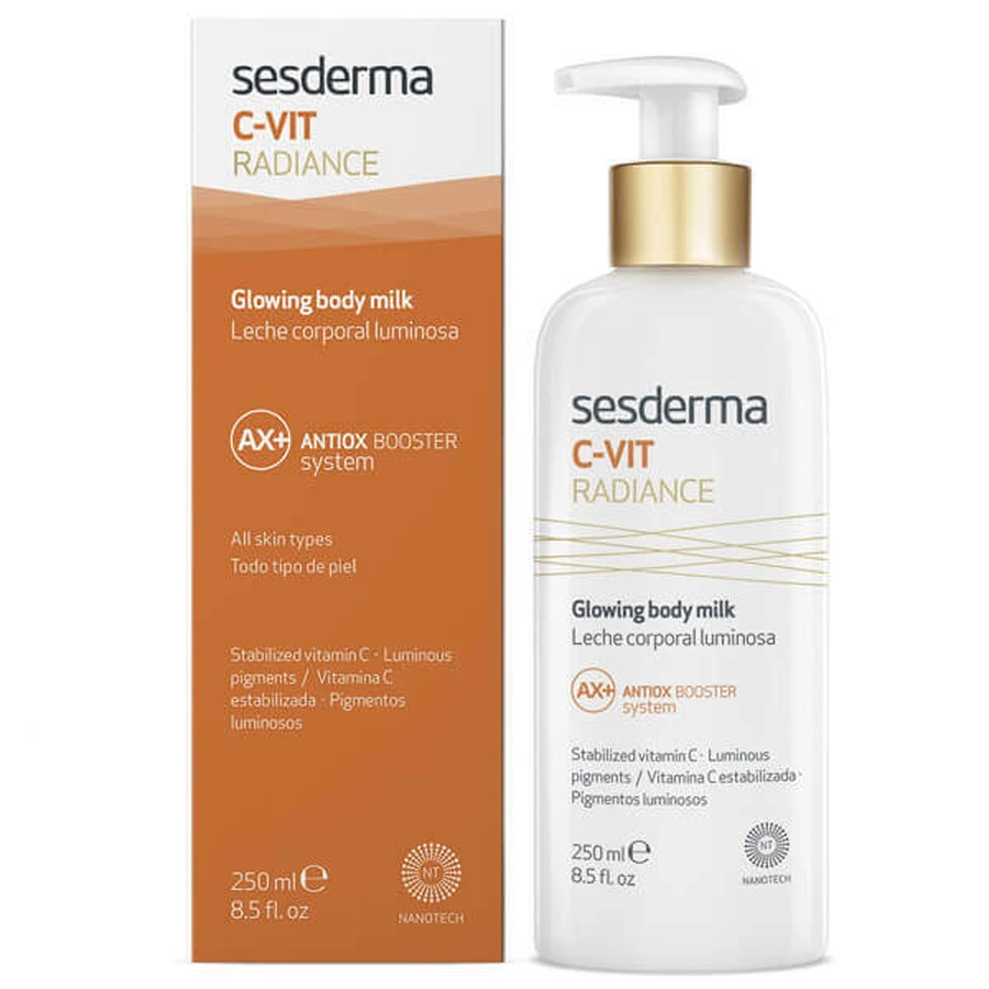 Sesderma C-Vit Сяйво, молочко для тіла, 250 мл: ціни та характеристики