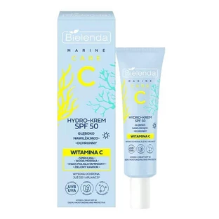 Bielenda C Marine Care Hydro-cream SPF50 глубоко увлажняющий и защитный, 40 мл