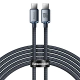 Baseus CAJY000701 USB-C - USB-C PD Cable 100W 5A 480Mb/s 2m - Black