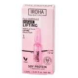 Ліфтинг-підтягуюча ампула для обличчя Iroha Nature з соєвим протеїном і гіалуроновою кислотою, 1,5 мл