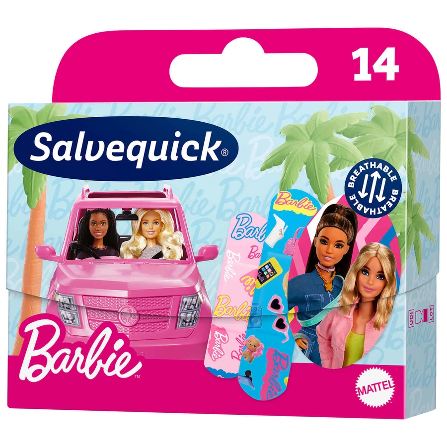 Salvequick Barbie, tencuieli, 14 bucăți: цены и характеристики