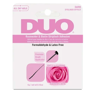 Клей для ресниц Ardell Duo Rosewater &amp; Biotin Striplash Adhesive, темный, 5 г