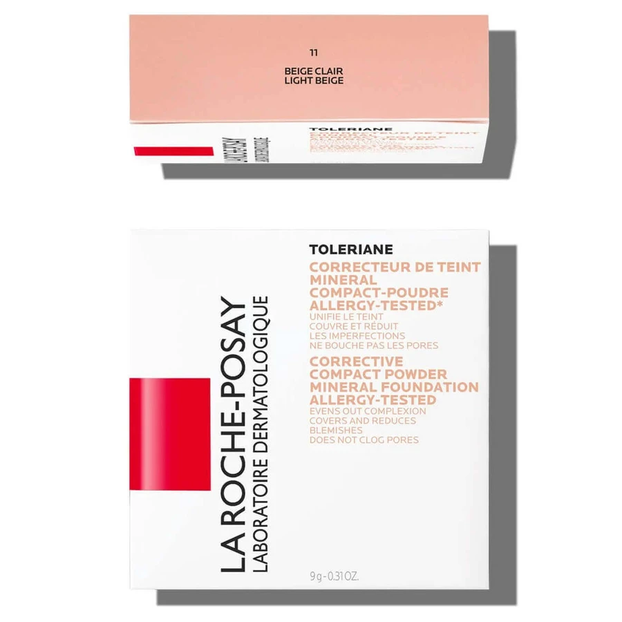 La Roche-Posay Toleriane Teint, pudră minerală în fond de ten pudră, 11 Светло-бежевый, 9,5 г: цены и характеристики