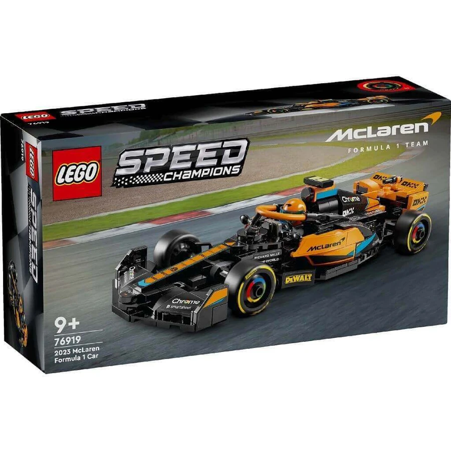 Гоночний болід McLaren Formula 1 2023, 9 років+, 76919, Lego Speed: ціни та характеристики