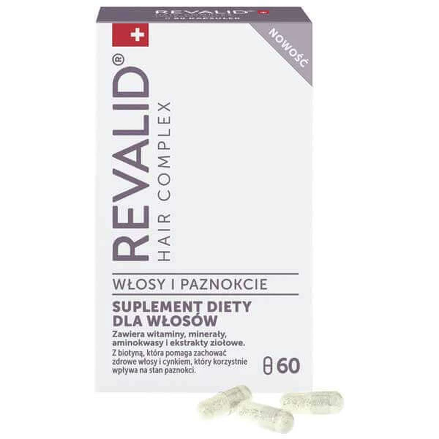 Комплекс для волос Revalid Hair Complex, 60 капсул: цены и характеристики