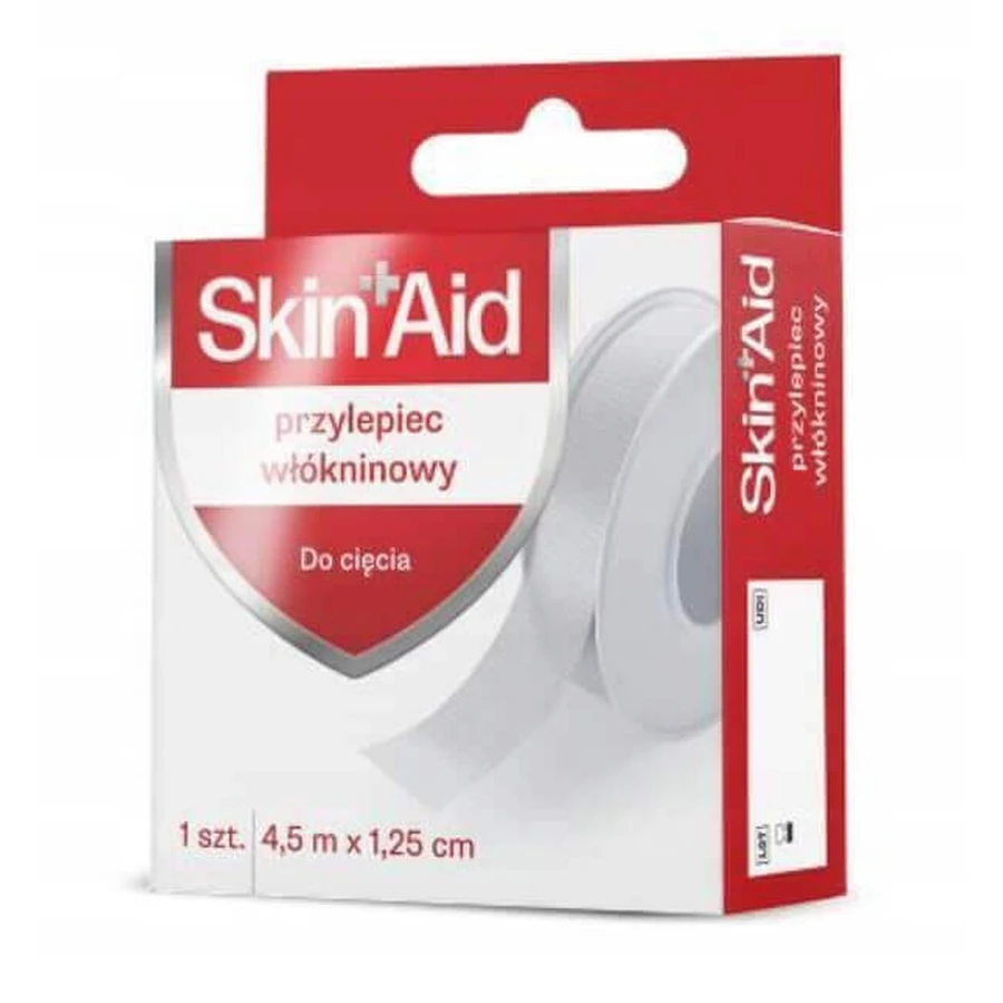 Нетканая лента Skin Aid 4,5 м x 1,25 см, 1 шт.: цены и характеристики