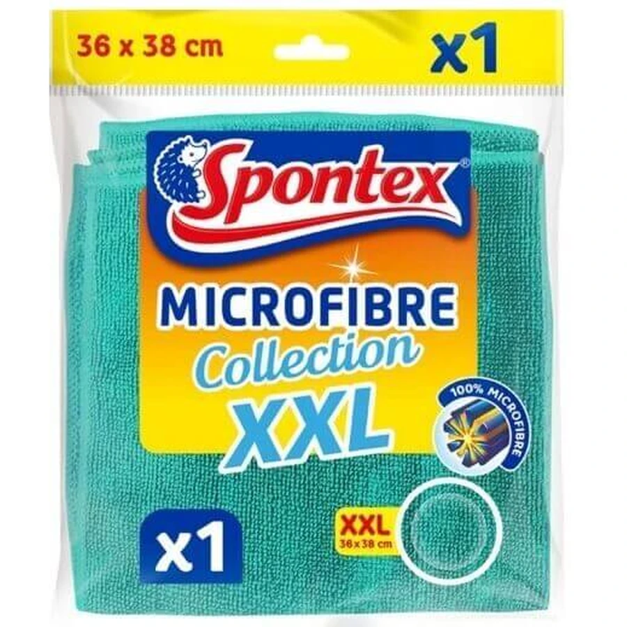 Spontex, Мікрофібра економічна, Серветка з мікрофібри, 1 шт: ціни та характеристики