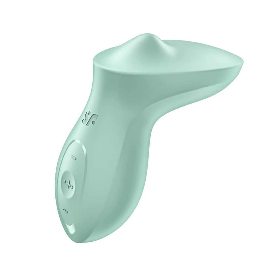 Кліторальний вібратор Satisfyer Exciterrr Lay-On з м'ятними намистинами: ціни та характеристики