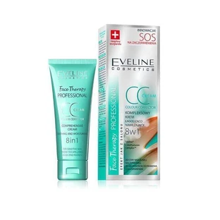 Eveline Cosmetics Face Therapy Professional CC Cream 8in1 Комплексний заспокійливий і зволожуючий крем SPF15, 30 мл