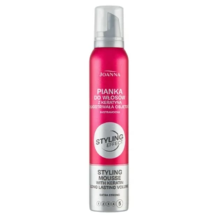 Мус для волосся Joanna Styling Effect Extra Strong Keratin, 150 мл