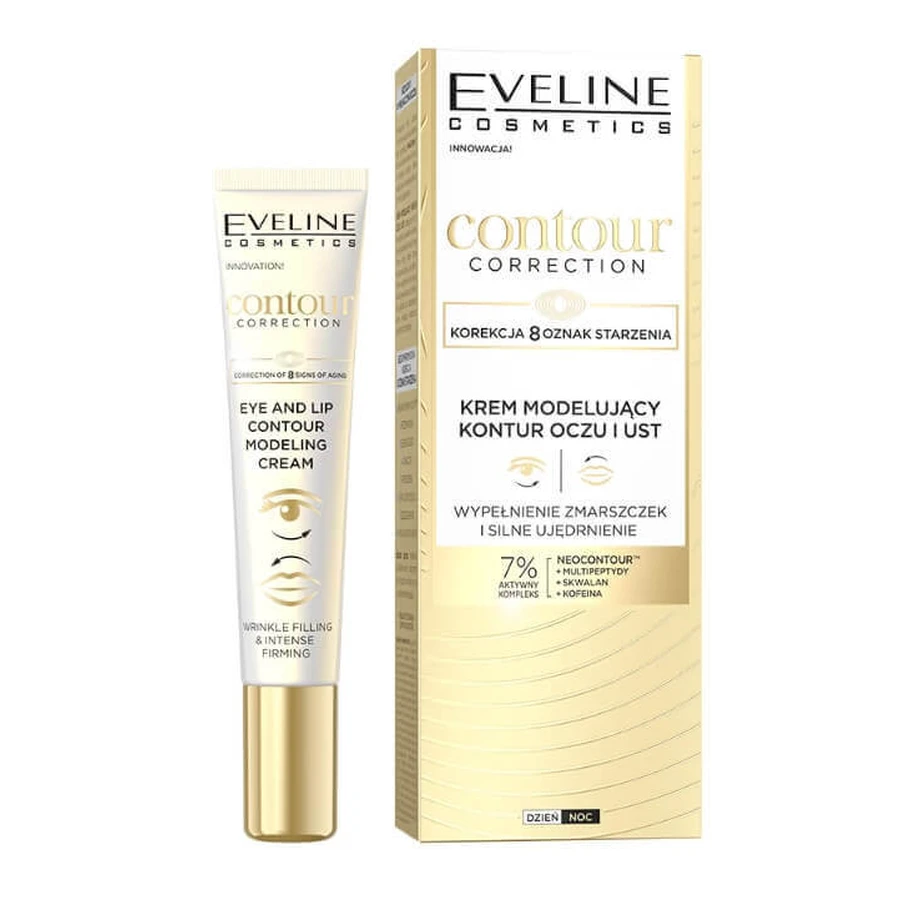 Eveline Cosmetics, Контурная коррекция, Крем для коррекции контура глаз и губ, 20 мл: цены и характеристики